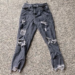 Dark Distressed Jeans